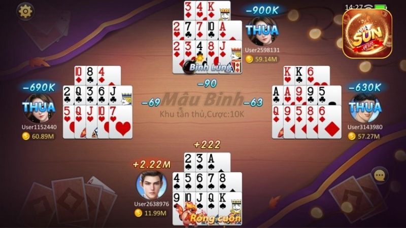 Thông tin về game Mậu binh