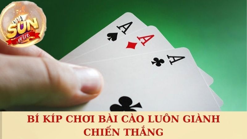 Bí kíp chơi bài cào luôn giành chiến thắng